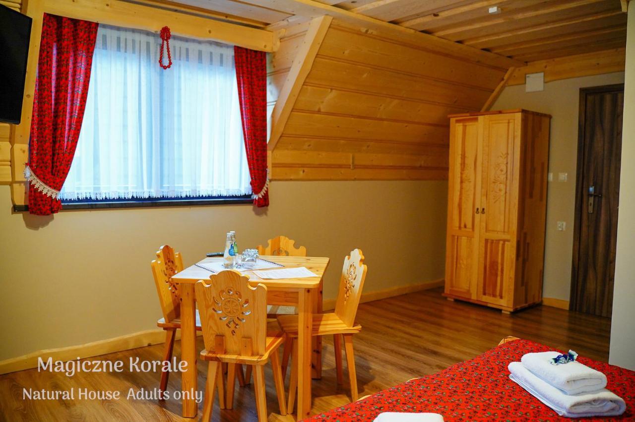 Magiczne Korale - Natural House - Sauna - ADULT ONLY Kościelisko Exterior foto